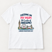 Personalised London Marathon Supporter T-Shirt