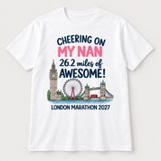 Personalised London Marathon Supporter T-Shirt
