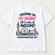 Personalised London Marathon Supporter T-Shirt