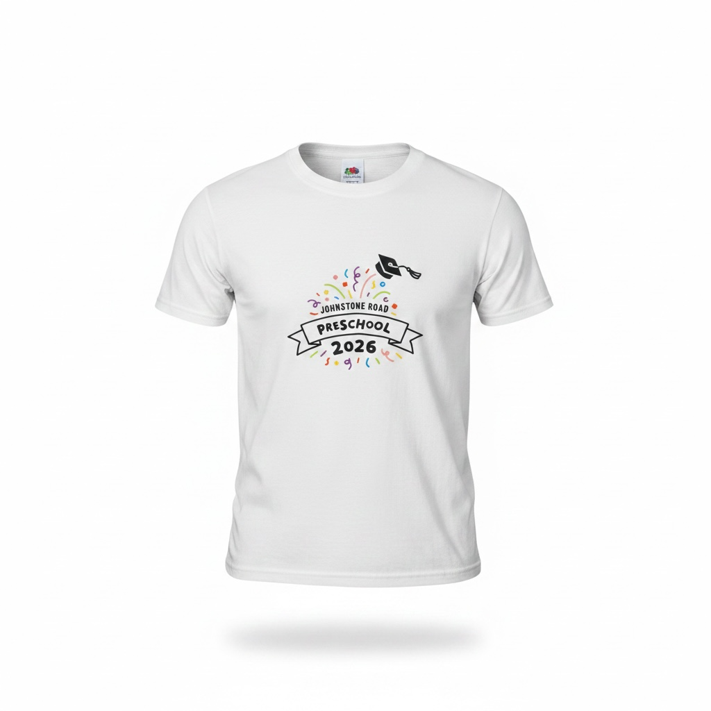 Personalised Johnstone Road Pre-School Leavers T-Shirt 2026