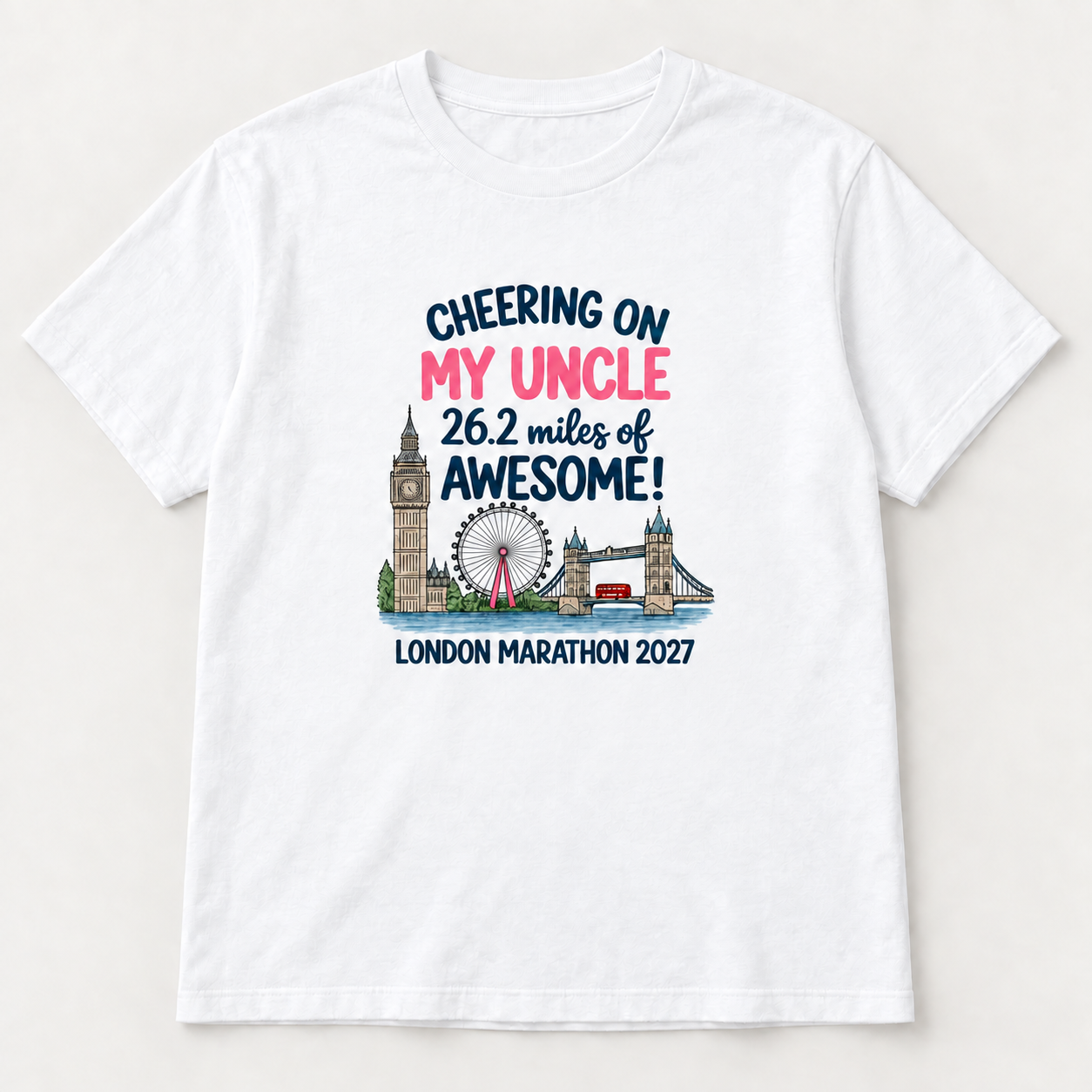 Personalised London Marathon Supporter T-Shirt