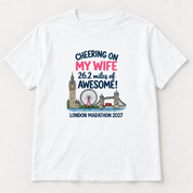 Personalised London Marathon Supporter T-Shirt