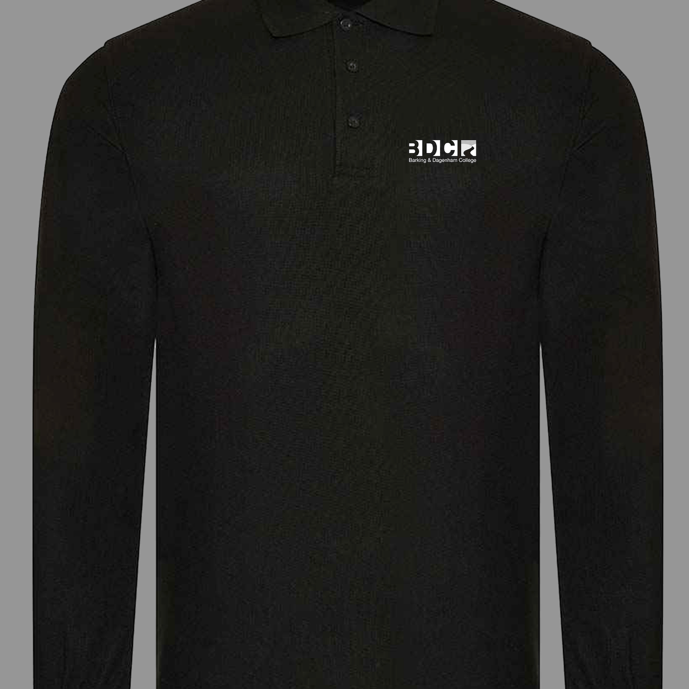 Barking & Dagenham College Production Arts - Long Sleeved Polo Shirt - Ink Stitch Press
