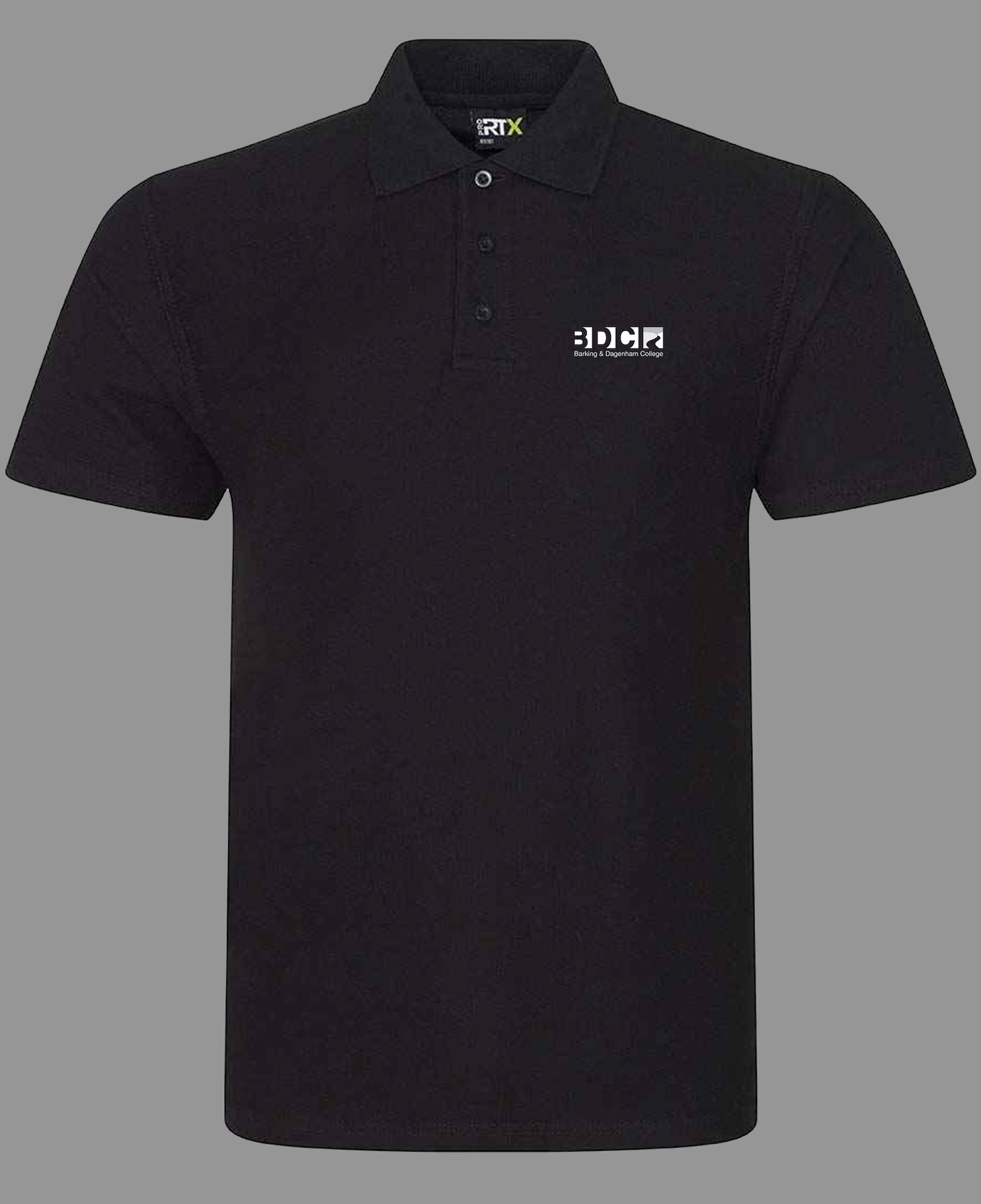 Barking & Dagenham College Production Arts - Short Sleeved Polo Shirt - Ink Stitch Press