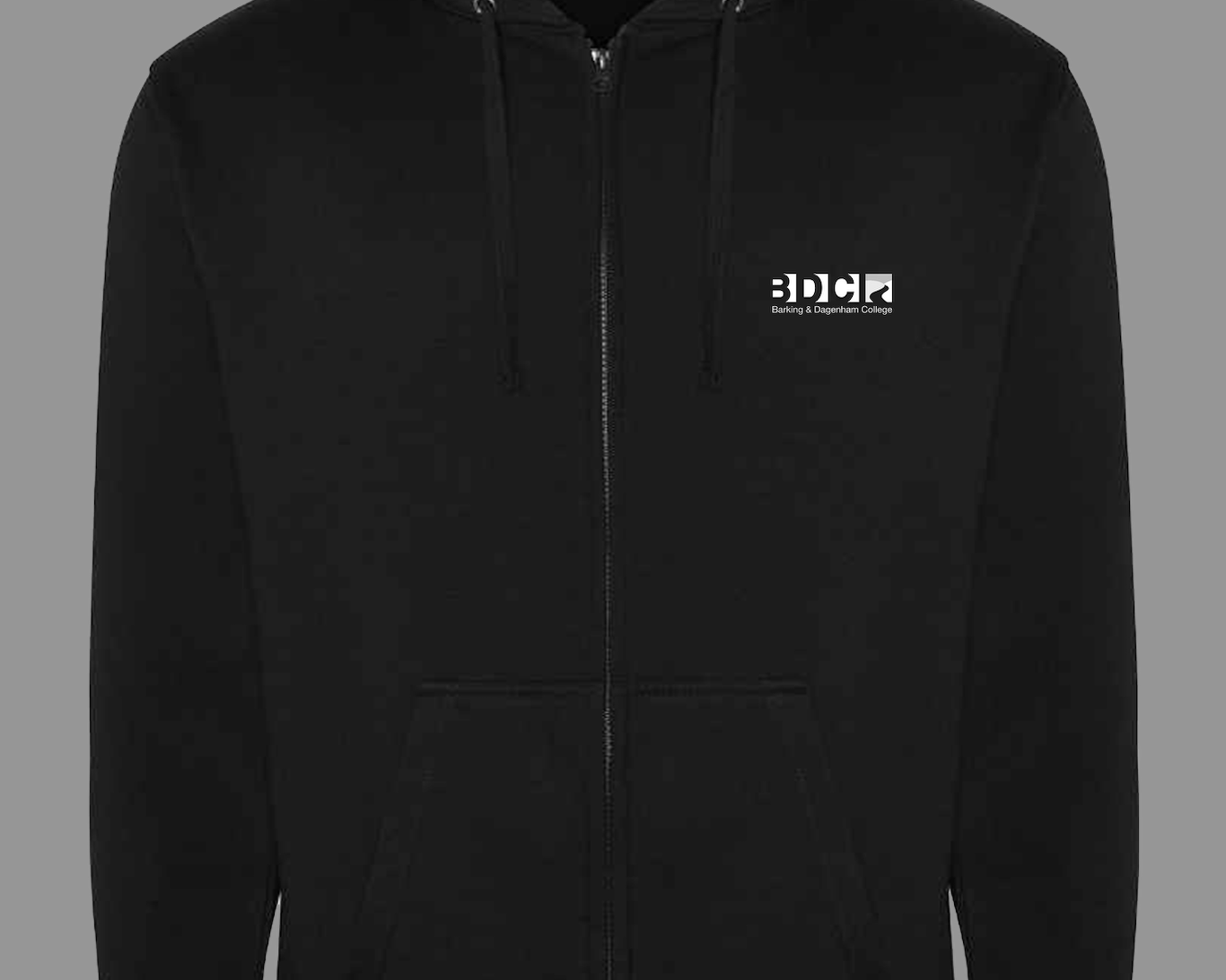 Barking & Dagenham College Production Arts - Zipped Hoodie - Ink Stitch Press