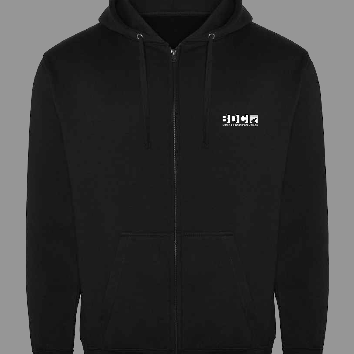 Barking & Dagenham College Production Arts - Zipped Hoodie - Ink Stitch Press