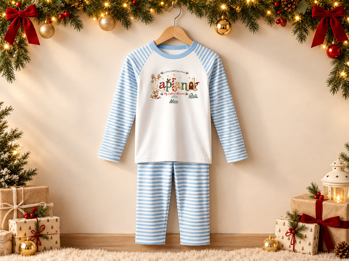 Personalised Lapland Pyjamas