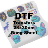 DTF Transfers - 28 x 30cm