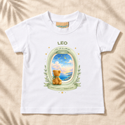 Personalised Up, Up & Away T-Shirt With Name & Destination