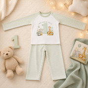 When I Wake I Will Be… Green Birthday Pyjamas