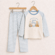 When I Wake I Will Be… Blue Birthday Pyjamas