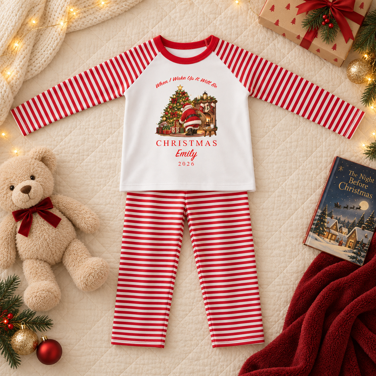 When I Wake Up It Will Be… Christmas Pyjamas