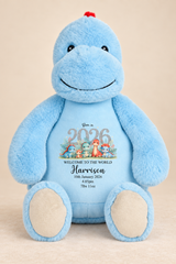 Personalised Baby Dinosaur Cubbie