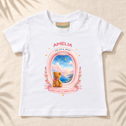 Personalised Up, Up & Away T-Shirt With Name & Destination