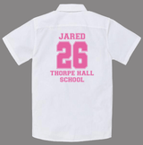 Football Shirt Inspired Leavers Shirt