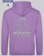 Kingston University Hoodie Class of 2026 – BSc (Hons) Adult Nursing - Ink Stitch Press