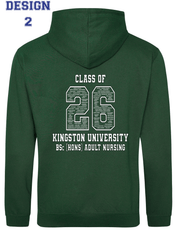 Kingston University Hoodie Class of 2026 – BSc (Hons) Adult Nursing - Ink Stitch Press