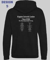 Kingston University Hoodie Class of 2026 – BSc (Hons) Mental Health Nursing - Ink Stitch Press
