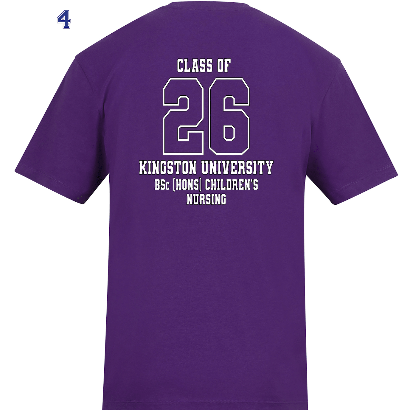 Kingston University T-Shirt Class of 2026 – BSc (Hons) Children's Nursing - Ink Stitch Press