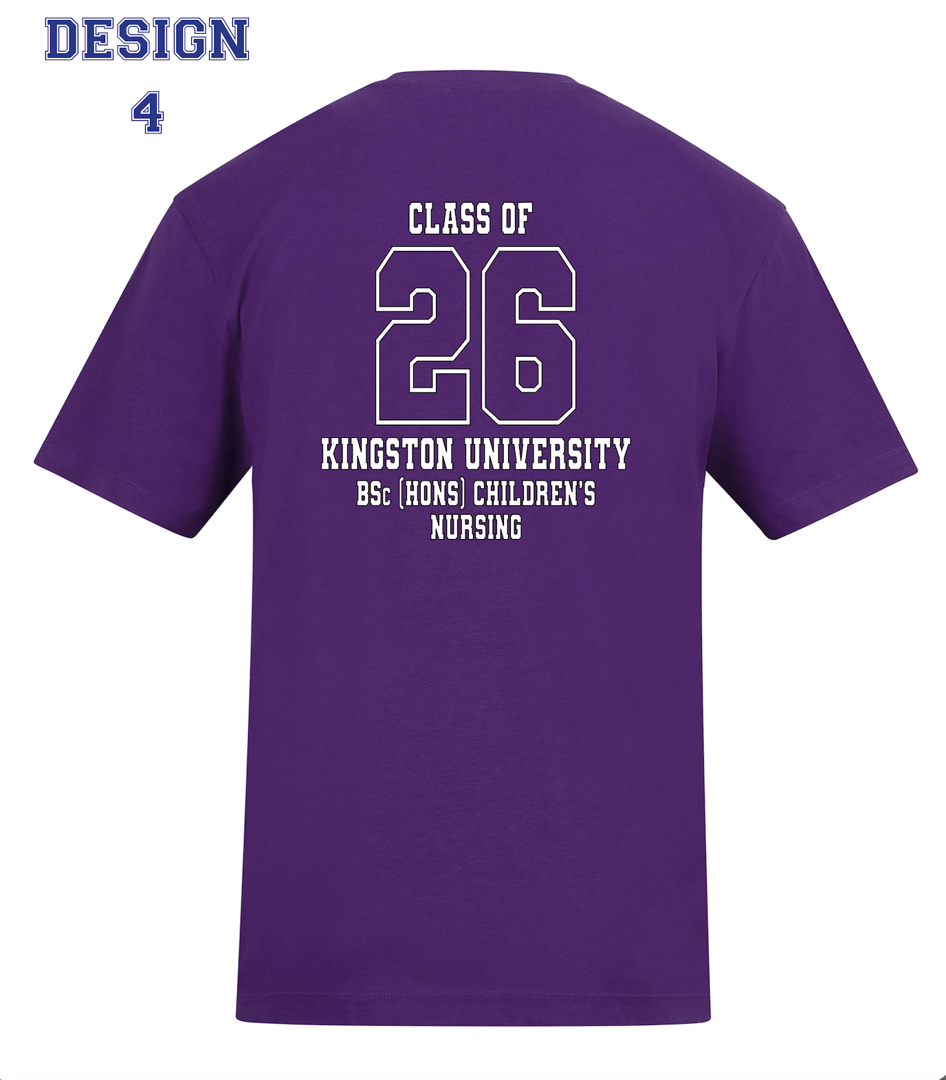 Kingston University T-Shirt Class of 2026 – BSc (Hons) Children's Nursing - Ink Stitch Press