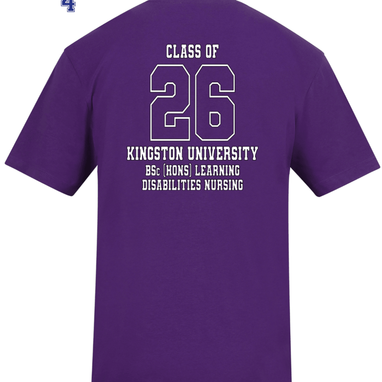 Kingston University T-Shirt Class of 2026 – BSc (Hons) Learning Disabilities Nursing - Ink Stitch Press