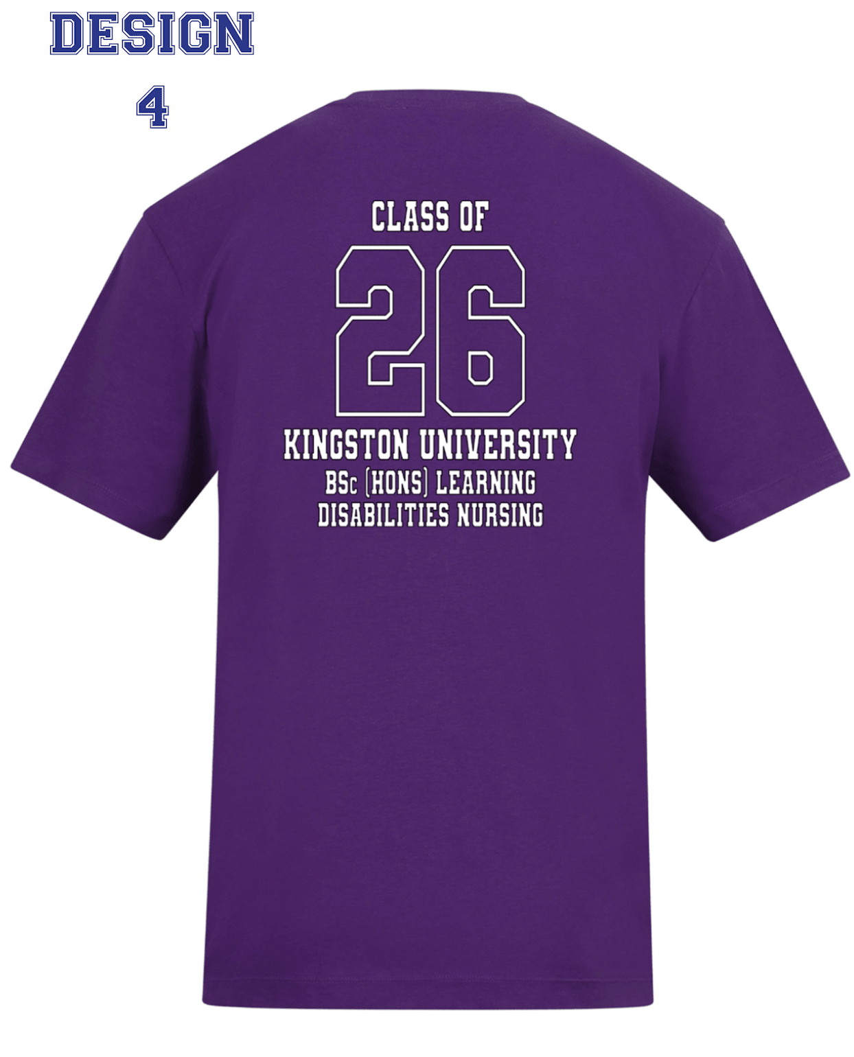 Kingston University T-Shirt Class of 2026 – BSc (Hons) Learning Disabilities Nursing - Ink Stitch Press