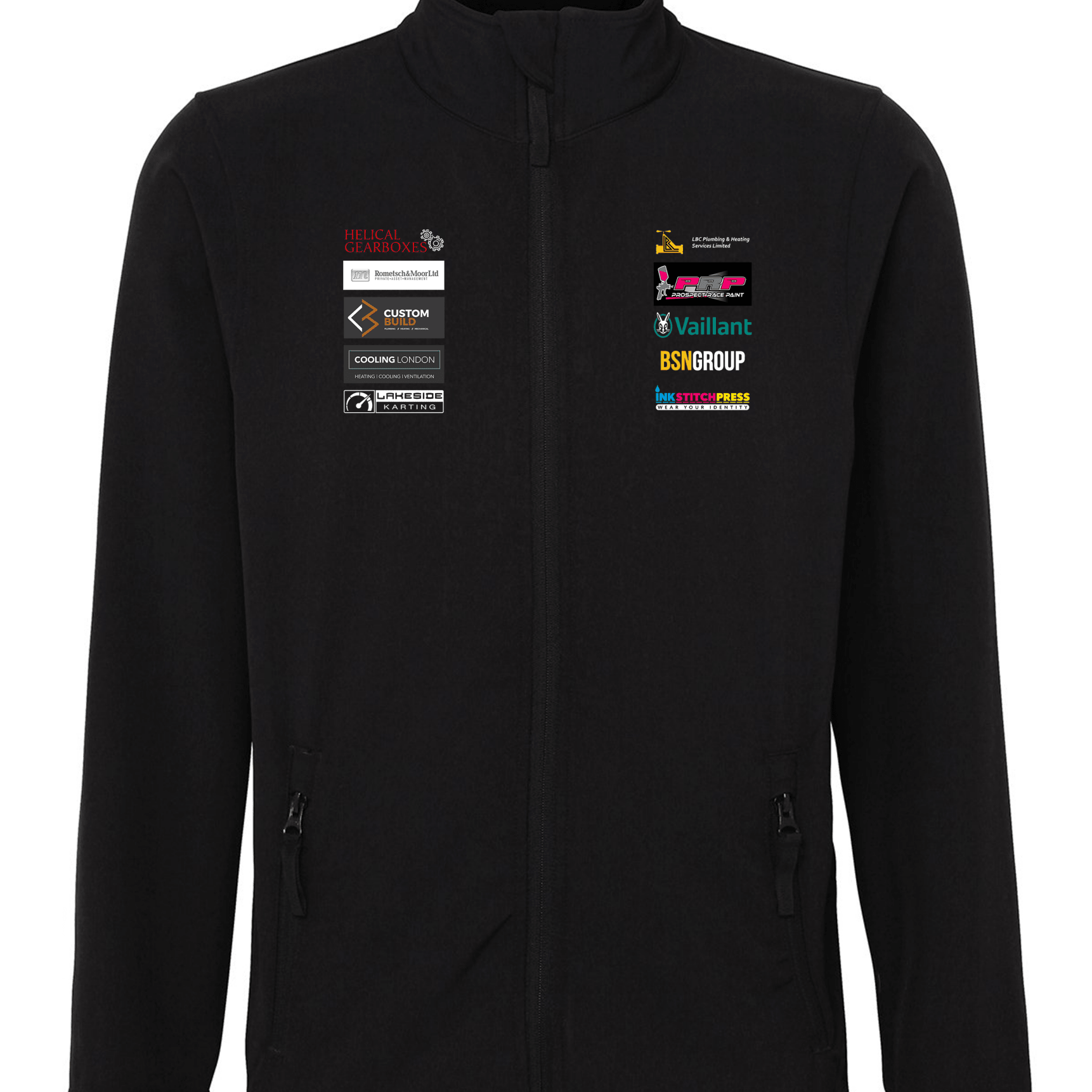 MTB Racing Performance Soft Shell Jacket - Ink Stitch Press