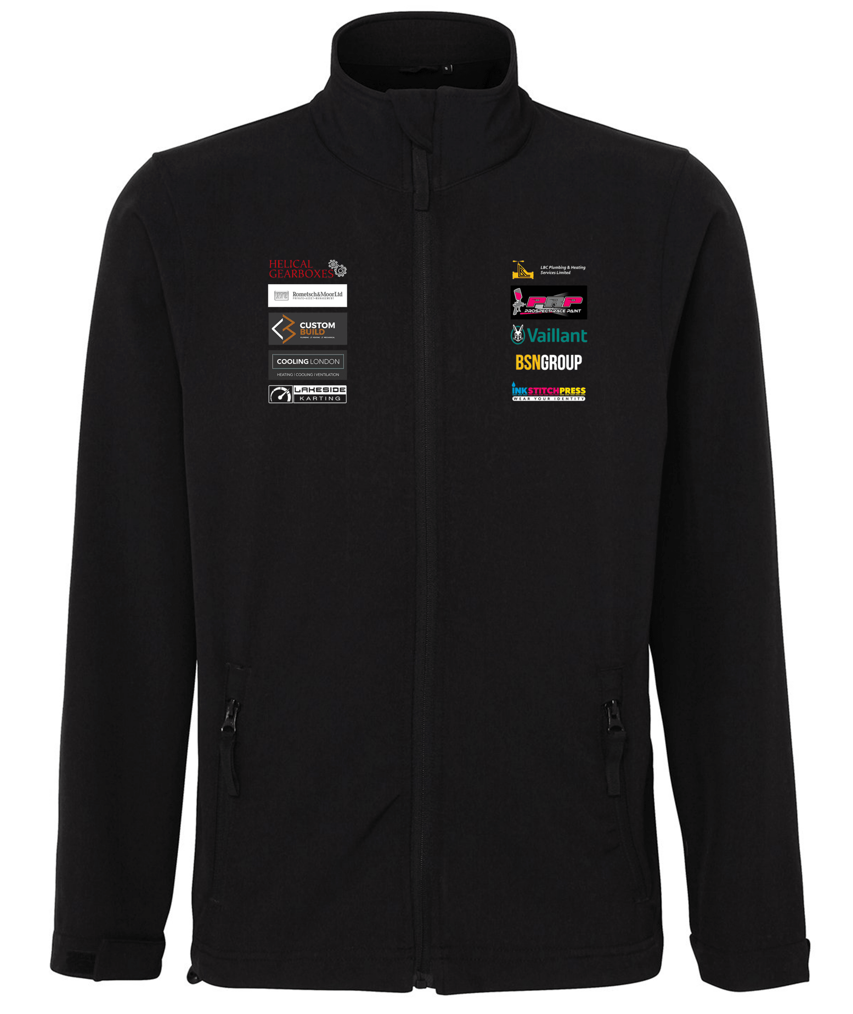 MTB Racing Performance Soft Shell Jacket - Ink Stitch Press