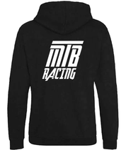 MTB Racing Performance Zipped Hoodie - Ink Stitch Press