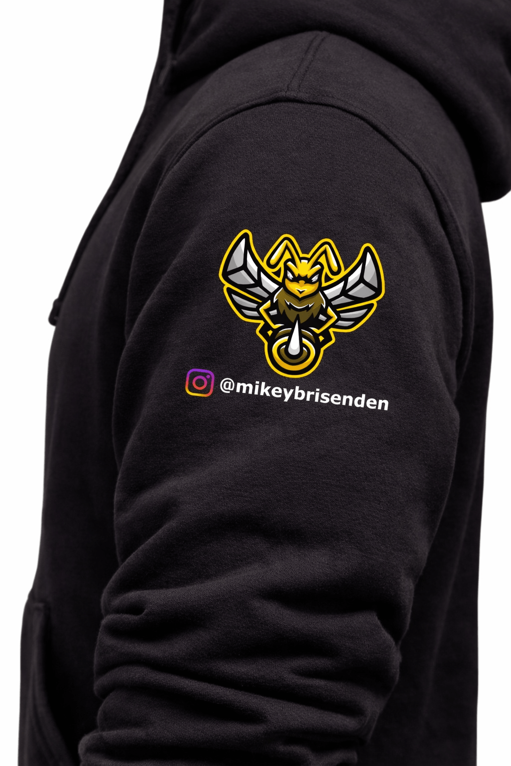 MTB Racing Performance Zipped Hoodie - Ink Stitch Press