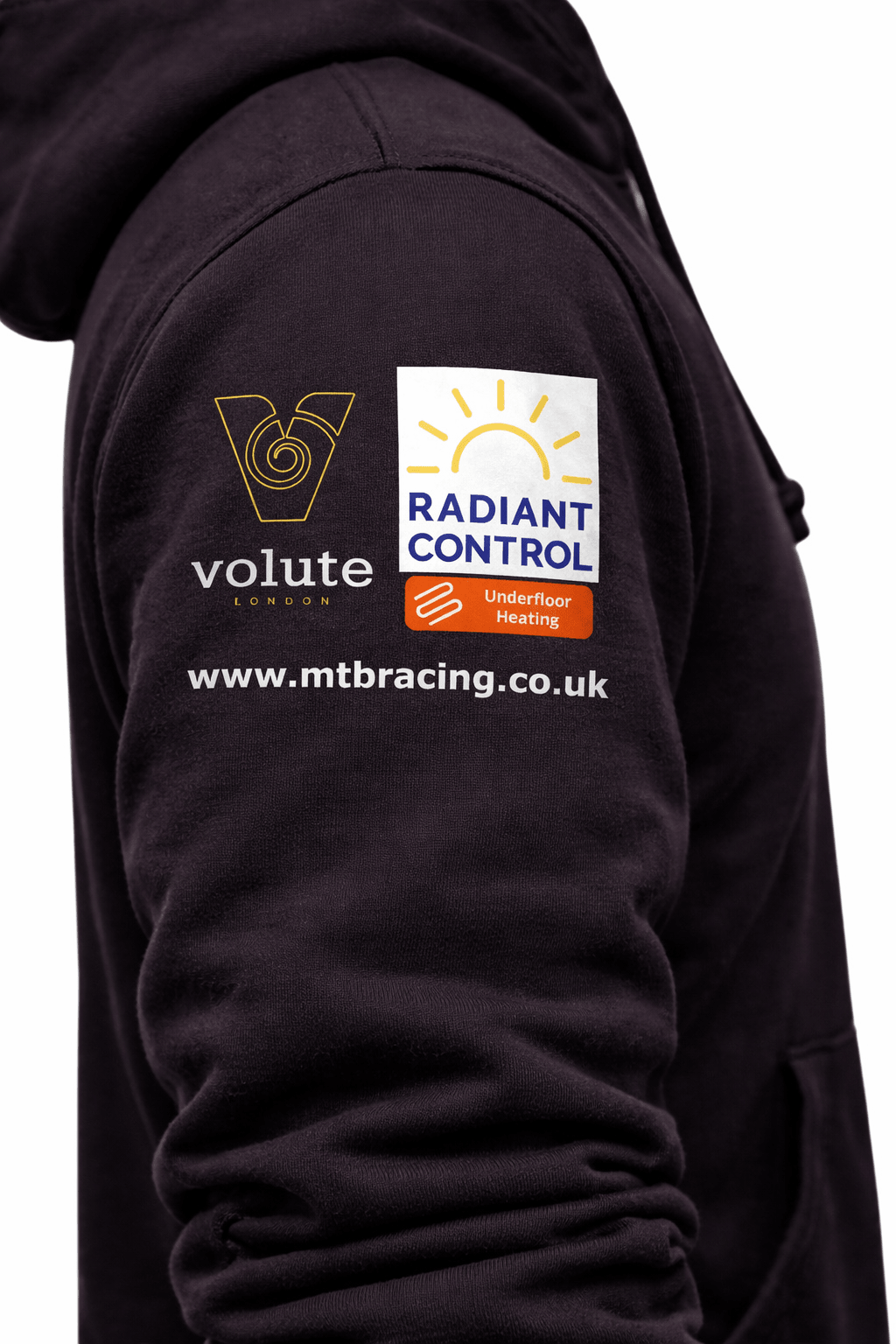 MTB Racing Performance Zipped Hoodie - Ink Stitch Press