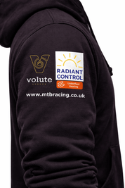 MTB Racing Performance Zipped Hoodie - Ink Stitch Press