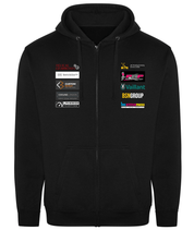 MTB Racing Performance Zipped Hoodie - Ink Stitch Press