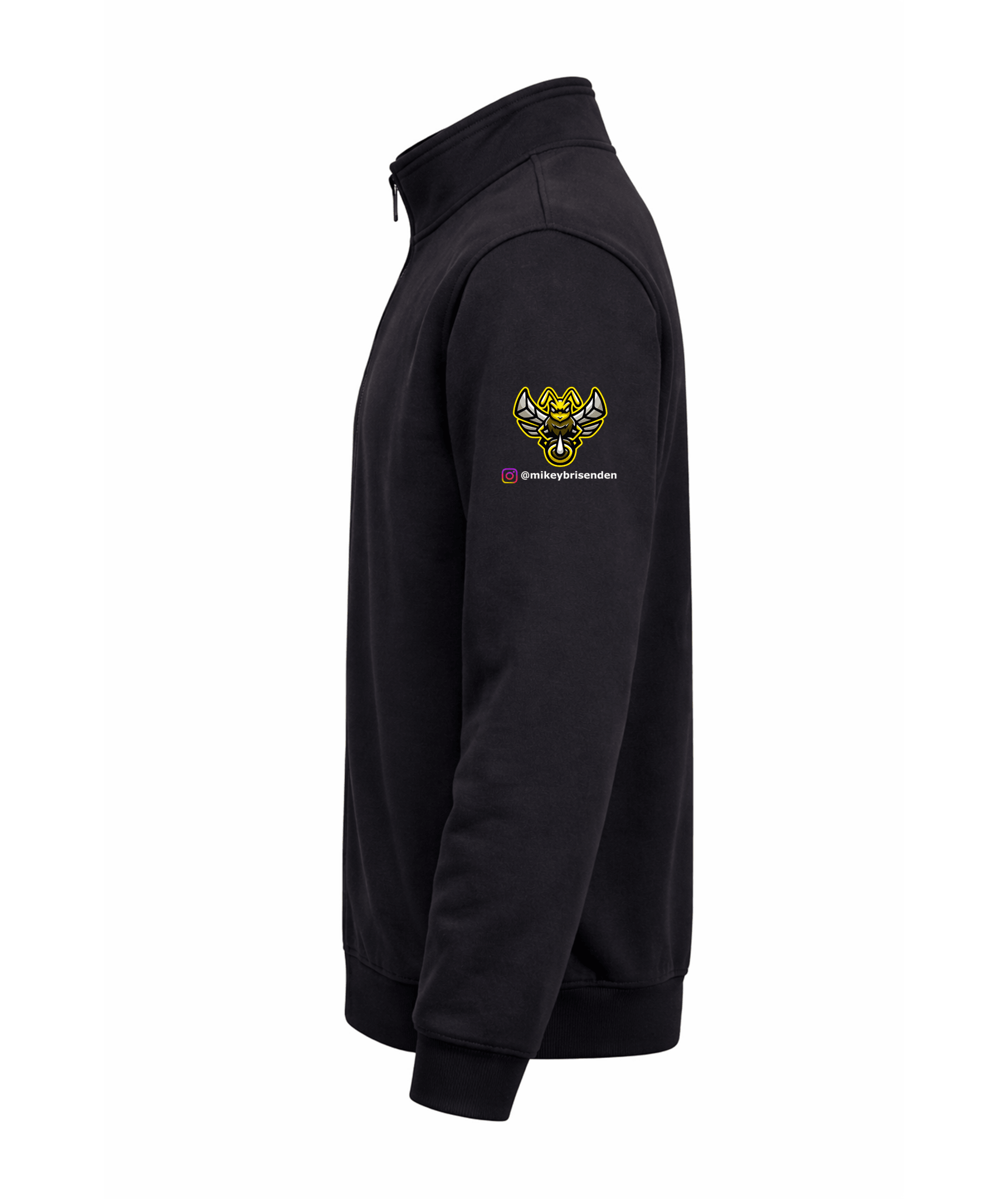 MTB Racing Performance Zipped Sweatshirt - Ink Stitch Press
