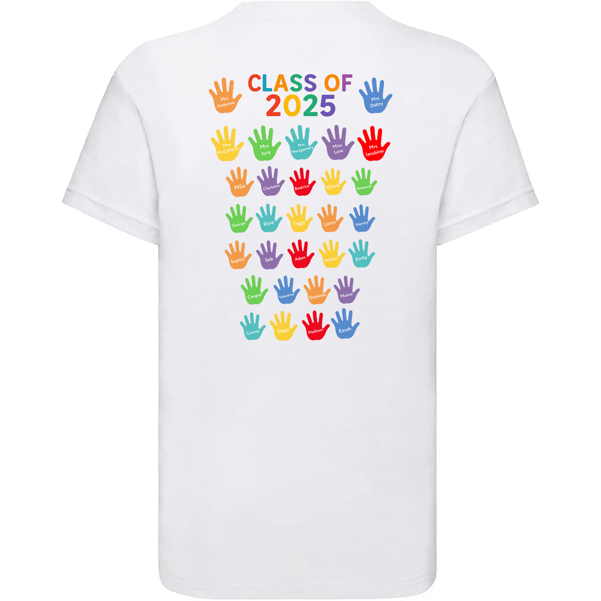 Personalised Johnstone Road Pre - School Leavers T-Shirt - Ink Stitch Press