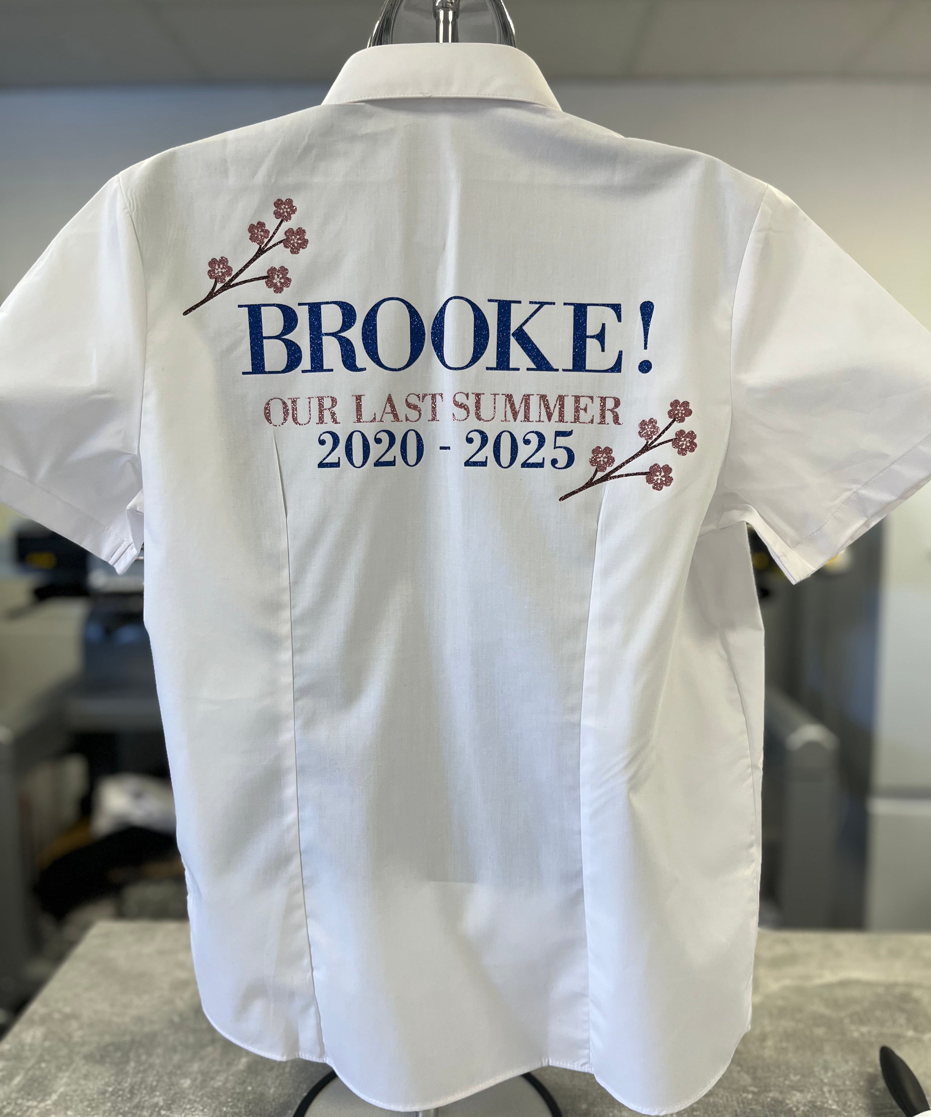 Personalised Mamma Mia Inspired School Leavers Shirt - Ink Stitch Press
