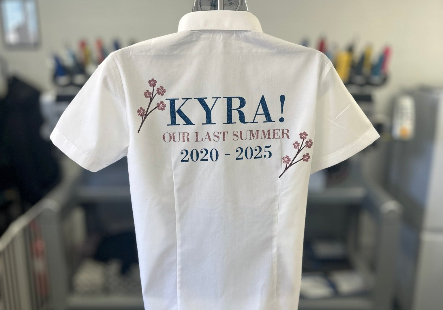 Personalised Mamma Mia Inspired School Leavers Shirt - Ink Stitch Press