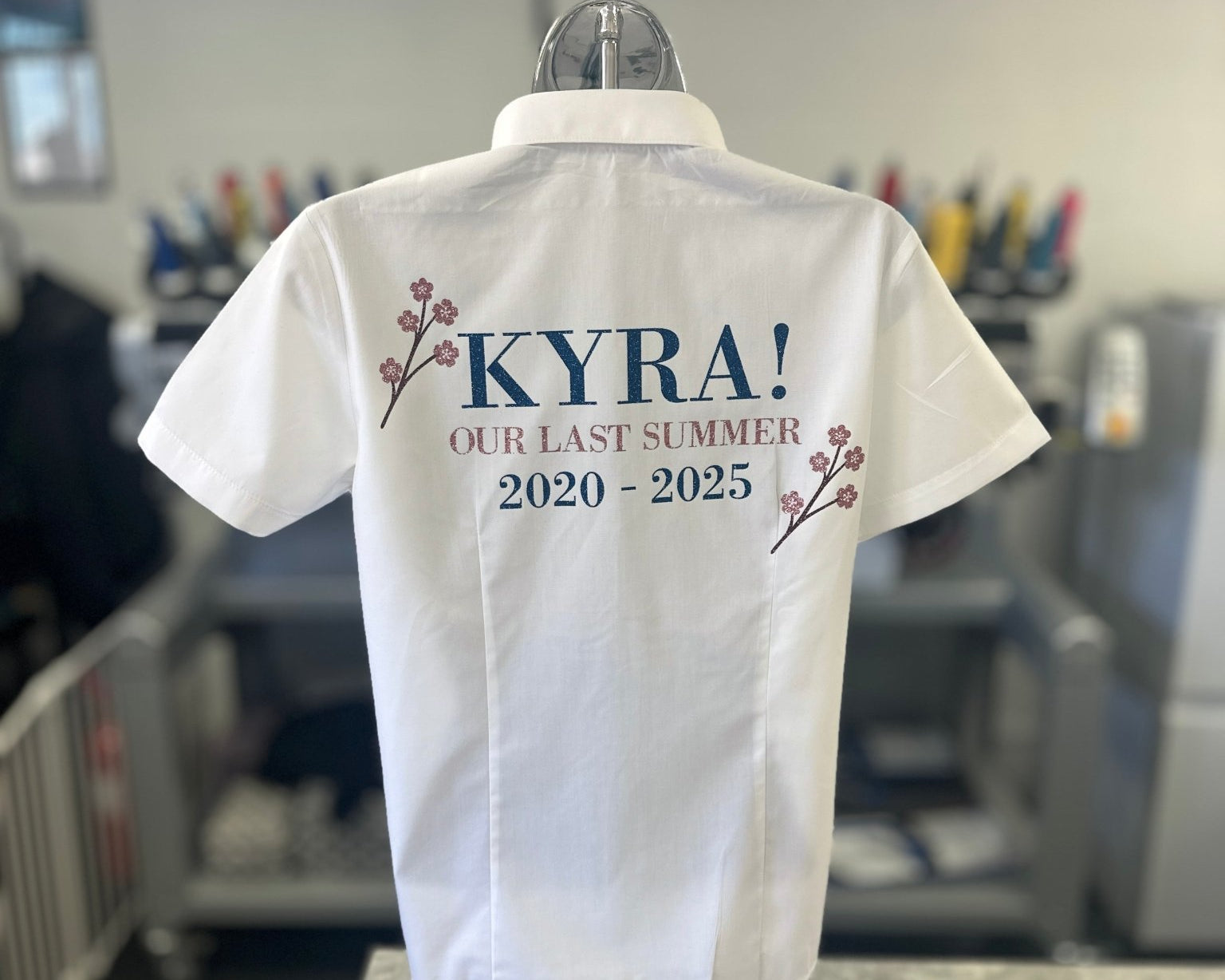 Personalised Mamma Mia Inspired School Leavers Shirt - Ink Stitch Press