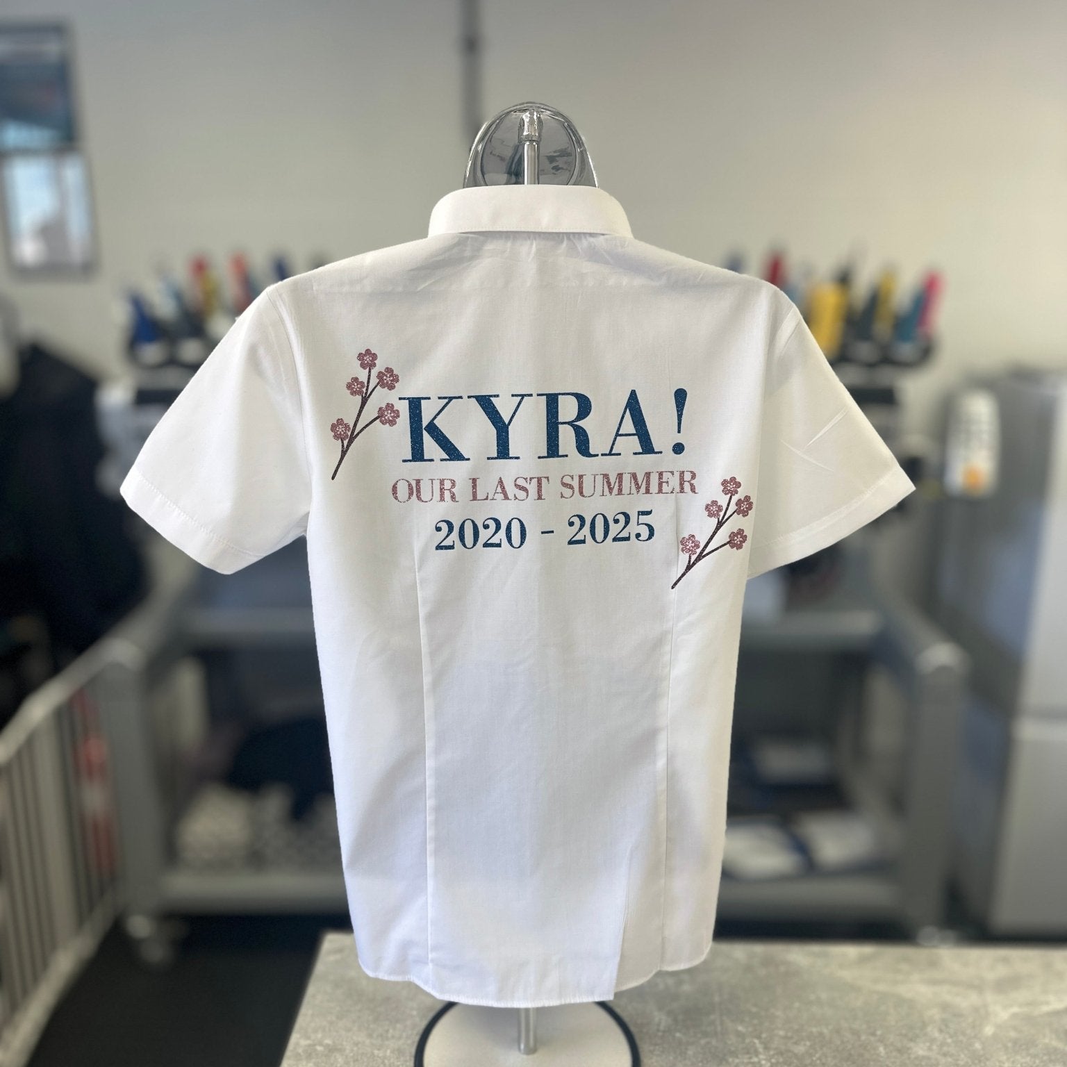 Personalised Mamma Mia Inspired School Leavers Shirt - Ink Stitch Press