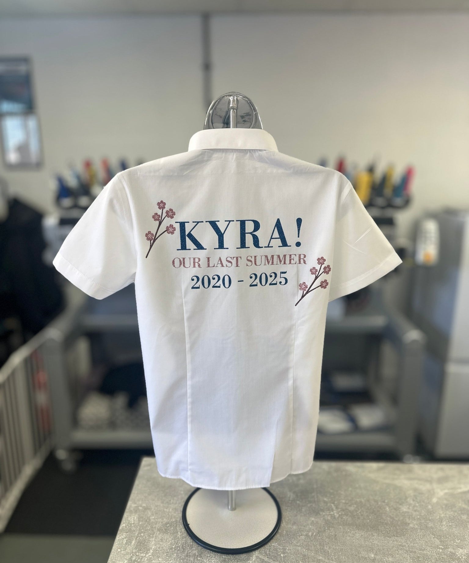 Personalised Mamma Mia Inspired School Leavers Shirt - Ink Stitch Press