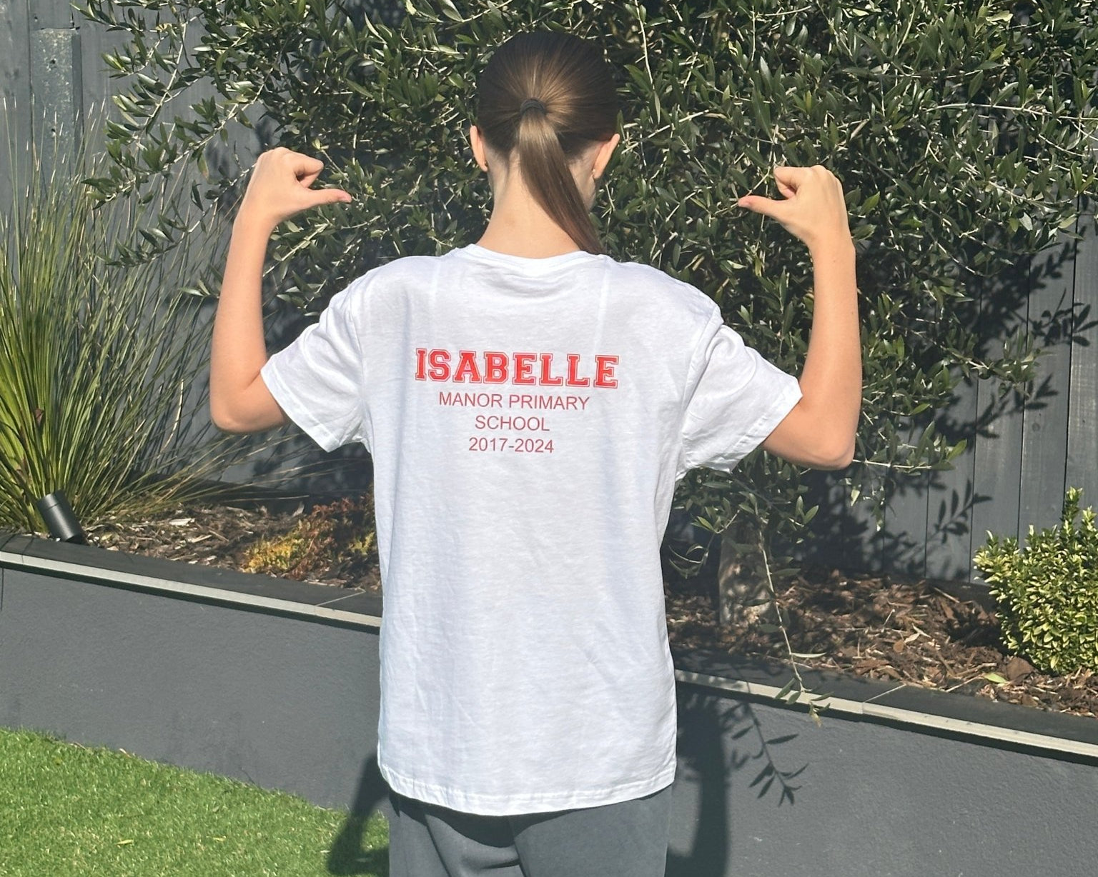Personalised School Leavers T-Shirt - Ink Stitch Press