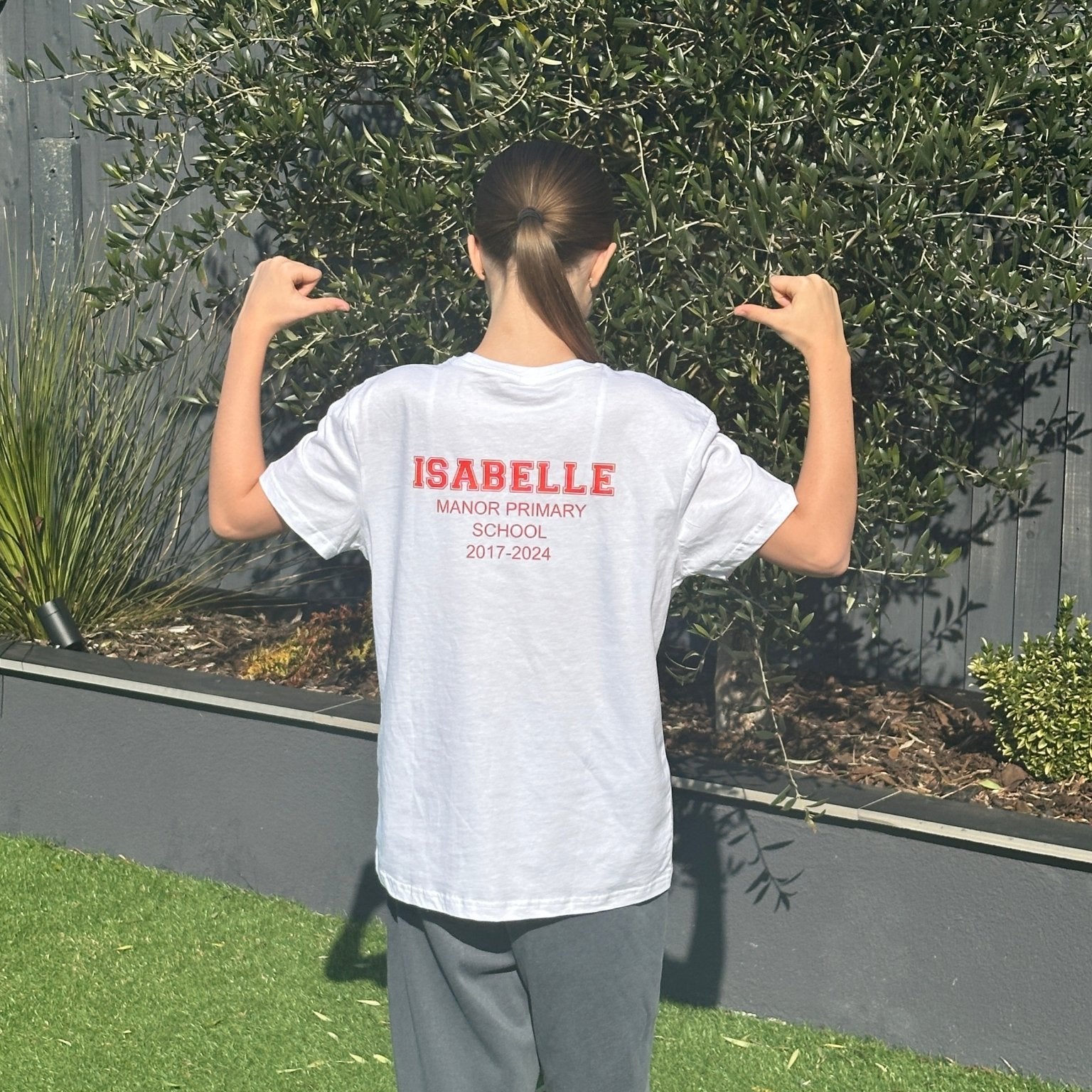 Personalised School Leavers T-Shirt - Ink Stitch Press