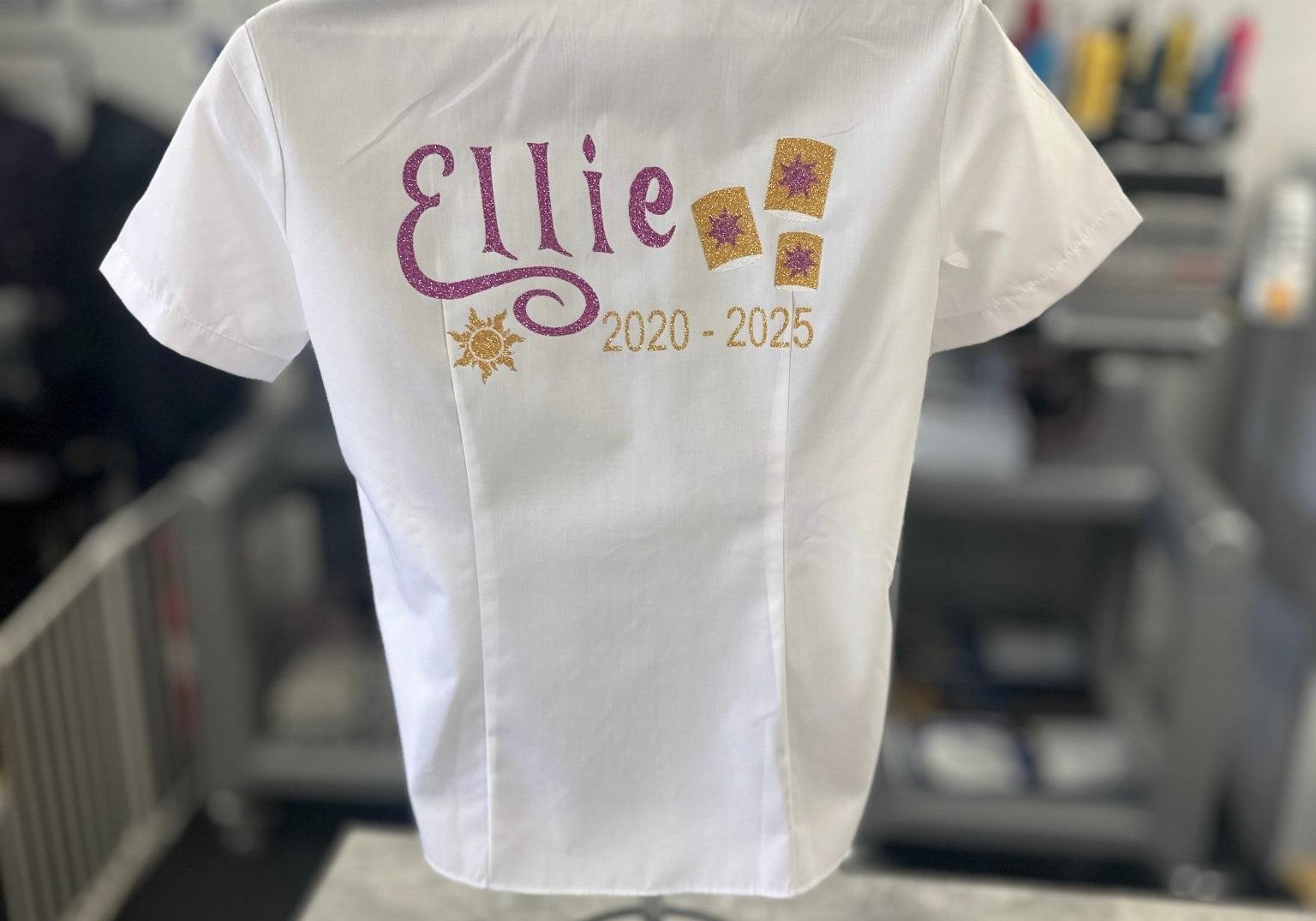 Personalised Tangled Inspired School Leavers Shirt - Ink Stitch Press