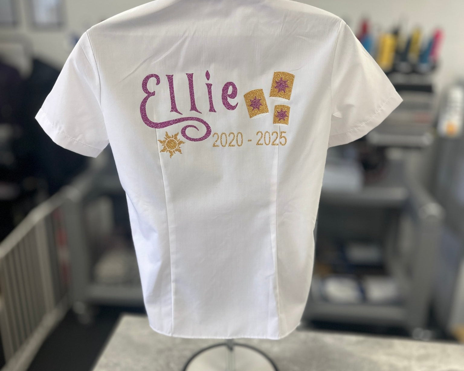 Personalised Tangled Inspired School Leavers Shirt - Ink Stitch Press