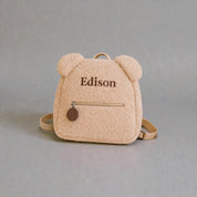 Personalised Teddy Bear Plush Backpack - Ink Stitch Press