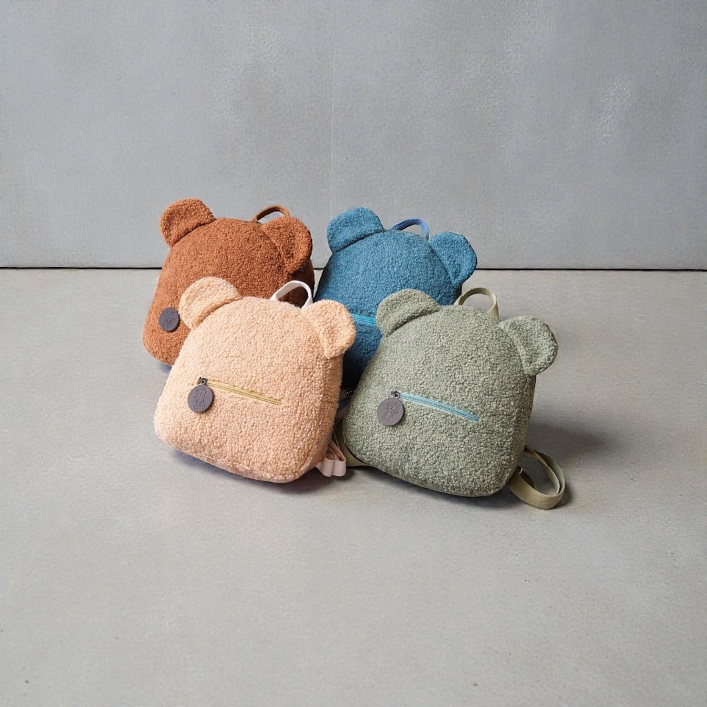 Personalised Teddy Bear Plush Backpack - Ink Stitch Press