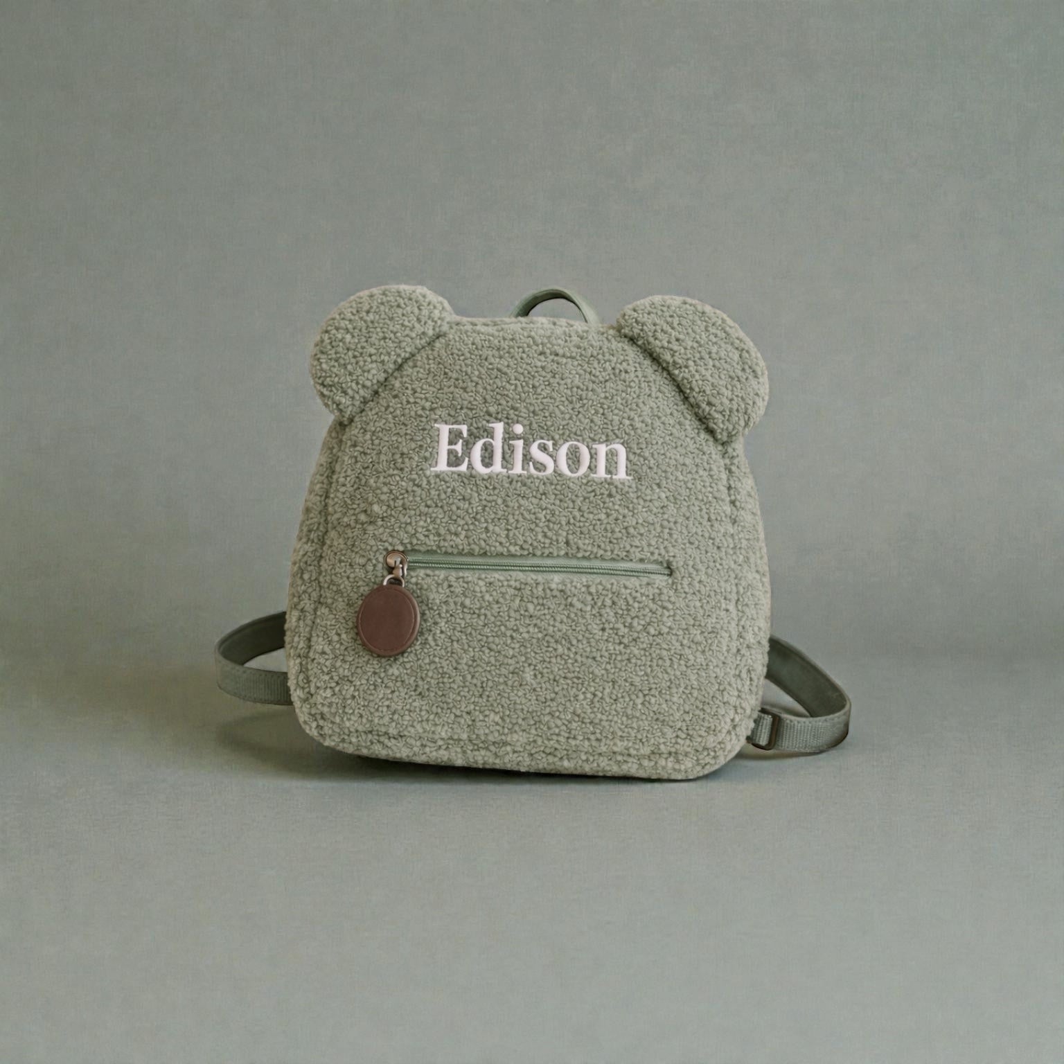 Personalised Teddy Bear Plush Backpack - Ink Stitch Press