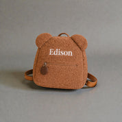 Personalised Teddy Bear Plush Backpack - Ink Stitch Press