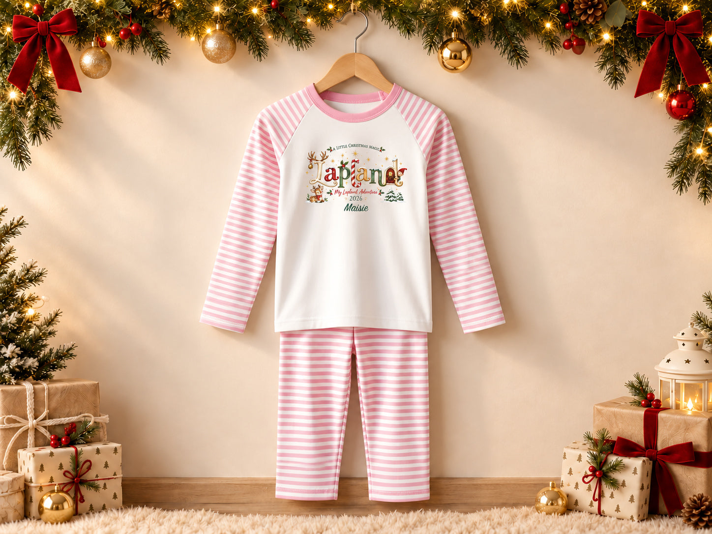Personalised Lapland Pyjamas