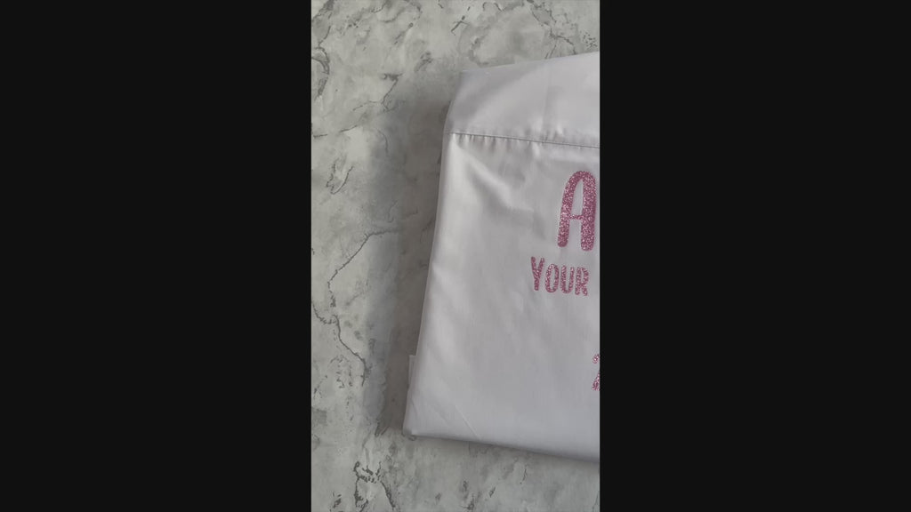 Video Showing Personalised School Leavers Shirts From Ink Stitch Press
